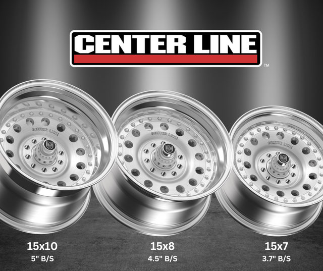 Center Line Wheel Range | Convo Pro, Auto Drag, Rev & Telstar